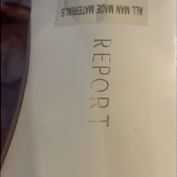 Report, beige cream, light tan, heeled, sandals open toe size 10 - Picture 8 of 10